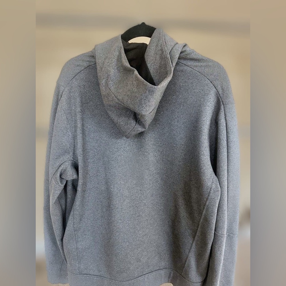 Lululemon City Sweat Zip Hoodie Thermo Heathered Light Cast Medium